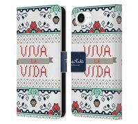 Head Case Designs Officially Licensed Frida Kahlo Viva La Vida Coyoacan Patterns Leather Wallet Case Compatible With Apple iPhone 16e