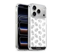 Head Case Designs Officially Licensed Frida Kahlo White Heart Typography Gel Case [Military Grade Protection] Compatible with Apple iPhone 17 Pro and Compatible with MagSafe