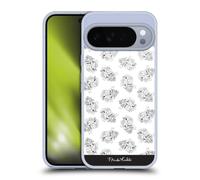 Head Case Designs Officially Licensed Frida Kahlo White Heart Typography Gel Case [Military Grade Protection] Compatible with Google Pixel 10 Pro XL and Compatible with MagSafe