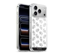 Head Case Designs Officially Licensed Frida Kahlo White Heart Typography Gel Case [Military Grade Protection] Compatible with Apple iPhone 17 Pro Max and Compatible with MagSafe