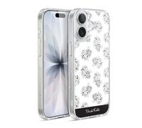 Head Case Designs Officially Licensed Frida Kahlo White Heart Typography Gel Case [Military Grade Protection] Compatible with Apple iPhone 17 and Compatible with MagSafe