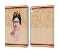 Head Case Designs Officially Licensed Frida Kahlo Yellow Portrait Leather Wallet Case Compatible With Apple iPad Air 13 2024/2025