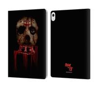 Head Case Designs Officially Licensed Friday the 13th 2009 Jason Voorhees Graphics Leather Wallet Case Compatible With Apple iPad Air 13 2024/2025