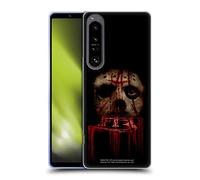 Head Case Designs Officially Licensed Friday the 13th 2009 Jason Voorhees Graphics Soft Gel Case Compatible With Sony Xperia 1 IV