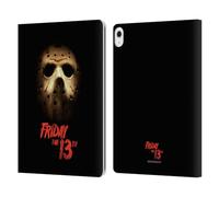 Head Case Designs Officially Licensed Friday the 13th 2009 Jason Voorhees Poster Graphics Leather Wallet Case Compatible With Apple iPad Air 13 2024/2025
