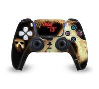 Head Case Designs Officially Licensed Friday the 13th 2009 Jason Voorhees Poster Graphics Vinyl Faceplate Sticker Gaming Skin Decal Cover Compatible With Sony PlayStation 5 PS5 DualSense Controller