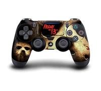 Head Case Designs Officially Licensed Friday the 13th 2009 Jason Voorhees Poster Graphics Vinyl Sticker Gaming Skin Decal Cover Compatible With Sony PlayStation 4 PS4 DualShock 4 Controller