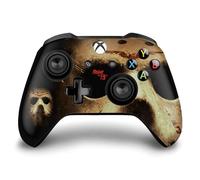 Head Case Designs Officially Licensed Friday the 13th 2009 Jason Voorhees Poster Graphics Vinyl Sticker Gaming Skin Decal Cover Compatible With Xbox One S/X Controller
