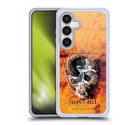 Head Case Designs Officially Licensed Friday the 13th: Jason Goes To Hell Key Art Graphics Gel Case [Military Grade Protection] Compatible with Samsung Galaxy S24 5G and Compatible with MagSafe