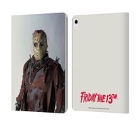 Head Case Designs Officially Licensed Friday the 13th: Jason X Jason Graphics Leather Wallet Case Compatible With Apple iPad Air 13 2024/2025