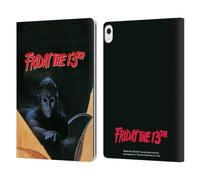 Head Case Designs Officially Licensed Friday the 13th Part III Poster 2 Key Art Leather Wallet Case Compatible With Apple iPad Air 13 2024/2025
