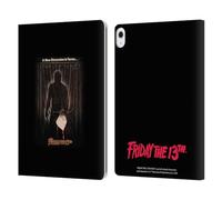 Head Case Designs Officially Licensed Friday the 13th Part III Poster 3 Key Art Leather Wallet Case Compatible With Apple iPad Air 13 2024/2025