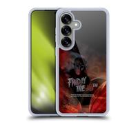 Head Case Designs Officially Licensed Friday the 13th Part III Poster Key Art Gel Case [Military Grade Protection] Compatible with Samsung Galaxy S25 and Compatible with MagSafe