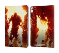 Head Case Designs Officially Licensed Friday the 13th Part VII Jason Voorhees On Fire The New Blood Graphics Leather Wallet Case Compatible With Apple iPad Air 13 2024/2025
