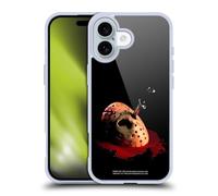 Head Case Designs Officially Licensed Friday the 13th: The Final Chapter Poster Key Art Gel Case [Military Grade Protection] Compatible with Apple iPhone 16 and Compatible with MagSafe