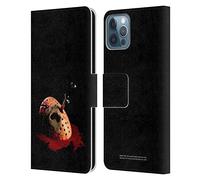 Head Case Designs Officially Licensed Friday the 13th: The Final Chapter Poster Key Art Leather Wallet Case Compatible With Apple iPhone 12 / iPhone 12 Pro
