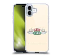 Head Case Designs Officially Licensed Friends TV Show Central Perk Iconic Gel Case [Military Grade Protection] Compatible With Apple iPhone 16 Plus