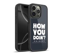 Head Case Designs Officially Licensed Friends TV Show How You Doin' Quotes Gel Armour Case [Military Grade Protection] Compatible With Apple iPhone 16 Pro