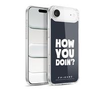 Head Case Designs Officially Licensed Friends TV Show How You Doin' Quotes Gel Case [Military Grade Protection] Compatible with Apple iPhone 17 Air and Compatible with MagSafe