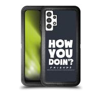 Head Case Designs Officially Licensed Friends TV Show How You Doin' Quotes Ultra-Armoured Shockproof Case [Military Grade Protection] Compatible With Samsung Galaxy A13 (2022)