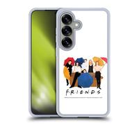 Head Case Designs Officially Licensed Friends TV Show Logo Opening Sequence Key Art Gel Case [Military Grade Protection] Compatible with Samsung Galaxy S25 and Compatible with MagSafe