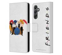 Head Case Designs Officially Licensed Friends TV Show Logo Opening Sequence Key Art Leather Wallet Case Compatible With Samsung Galaxy A25 5G