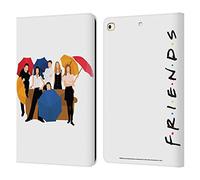 Head Case Designs Officially Licensed Friends TV Show Logo Opening Sequence Key Art Leather Wallet Case Compatible With Apple iPad 9.7 2017 / iPad 9.7 2018