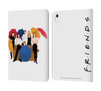 Head Case Designs Officially Licensed Friends TV Show Logo Opening Sequence Key Art Leather Wallet Case Compatible With Apple iPad Air 11 2020/2022/2024/2025