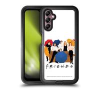 Head Case Designs Officially Licensed Friends TV Show Logo Opening Sequence Key Art Ultra-Armoured Shockproof Case [Military Grade Protection] Compatible With Samsung Galaxy A14 5G