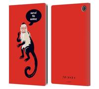 Head Case Designs Officially Licensed Friends TV Show Marcel The Monkey Iconic Leather Wallet Case Compatible With Amazon Fire Max 11 2023