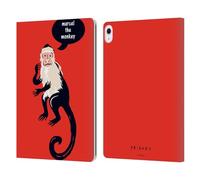 Head Case Designs Officially Licensed Friends TV Show Marcel The Monkey Iconic Leather Wallet Case Compatible With Apple iPad Air 13 2024/2025