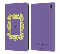 Head Case Designs Officially Licensed Friends TV Show Peephole Frame Iconic Leather Wallet Case Compatible With Amazon Fire 7 2022