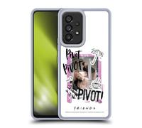 Head Case Designs Officially Licensed Friends TV Show Pivot Doodle Art Gel Case [Military Grade Protection] Compatible With Samsung Galaxy A53 5G (2022)