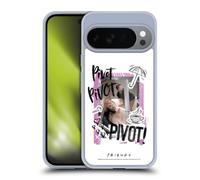Head Case Designs Officially Licensed Friends TV Show Pivot Doodle Art Gel Case [Military Grade Protection] Compatible with Google Pixel 10 and Compatible with MagSafe