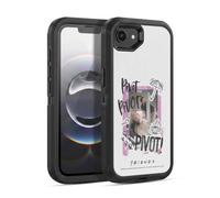 Head Case Designs Officially Licensed Friends TV Show Pivot Doodle Art Ultra-Armoured Shockproof Case [Military Grade Protection] Compatible With Apple iPhone 16e / iPhone 17e