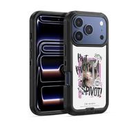 Head Case Designs Officially Licensed Friends TV Show Pivot Doodle Art Ultra-Armoured Shockproof Case [Military Grade Protection] Compatible With Apple iPhone 17 Pro