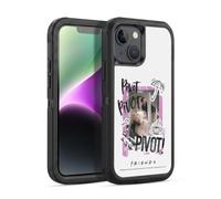 Head Case Designs Officially Licensed Friends TV Show Pivot Doodle Art Ultra-Armoured Shockproof Case [Military Grade Protection] Compatible With Apple iPhone 14