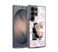 Head Case Designs Officially Licensed Friends TV Show Ross And Rachel Doodle Art Gel Case [Military Grade Protection] Compatible with Samsung Galaxy S26 Ultra and Compatible with MagSafe