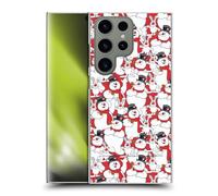 Head Case Designs Officially Licensed Frosty the Snowman Movie Pattern 4 Patterns Hard Back Case Compatible With Samsung Galaxy S24 Ultra 5G
