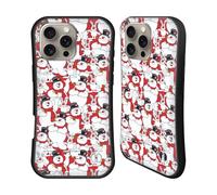 Head Case Designs Officially Licensed Frosty the Snowman Movie Pattern 4 Patterns Hybrid Case Compatible With Apple iPhone 16 Pro Max