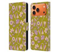 Head Case Designs Officially Licensed Gabriela Thomeu Art Deco Floral Leather Wallet Case Compatible With Apple iPhone 17 Pro Max