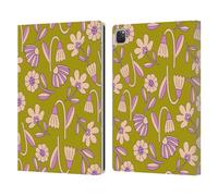 Head Case Designs Officially Licensed Gabriela Thomeu Art Deco Floral Leather Wallet Case Compatible With Apple iPad Pro 12.9 2020/2021/2022