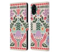 Head Case Designs Officially Licensed Gabriela Thomeu Folk Flora Floral Leather Wallet Case Compatible With Samsung Galaxy A07