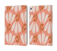 Head Case Designs Officially Licensed Gabriela Thomeu Simple Flower Vintage Floral Leather Wallet Case Compatible With Apple iPad Air 13 2024/2025