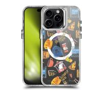 Head Case Designs Officially Licensed Gilmore Girls Cartoon Pattern Character Icons Shockproof Bumper Case [Military Grade Protection] Compatible with Apple iPhone 15 Pro and Compatible with MagSafe