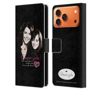 Head Case Designs Officially Licensed Gilmore Girls Fate Made Them Graphics Leather Wallet Case Compatible With Apple iPhone 17 Pro Max
