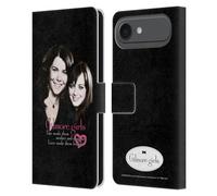 Head Case Designs Officially Licensed Gilmore Girls Fate Made Them Graphics Leather Wallet Case Compatible With Apple iPhone 17 Air