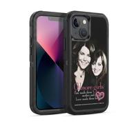 Head Case Designs Officially Licensed Gilmore Girls Fate Made Them Graphics Ultra-Armoured Shockproof Case [Military Grade Protection] Compatible With Apple iPhone 13
