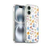 Head Case Designs Officially Licensed Gilmore Girls Icons Graphics Gel Case [Military Grade Protection] Compatible with Apple iPhone 16 Plus and Compatible with MagSafe