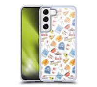 Head Case Designs Officially Licensed Gilmore Girls Icons Graphics Gel Case [Military Grade Protection] Compatible with Samsung Galaxy S22 5G and Compatible with MagSafe